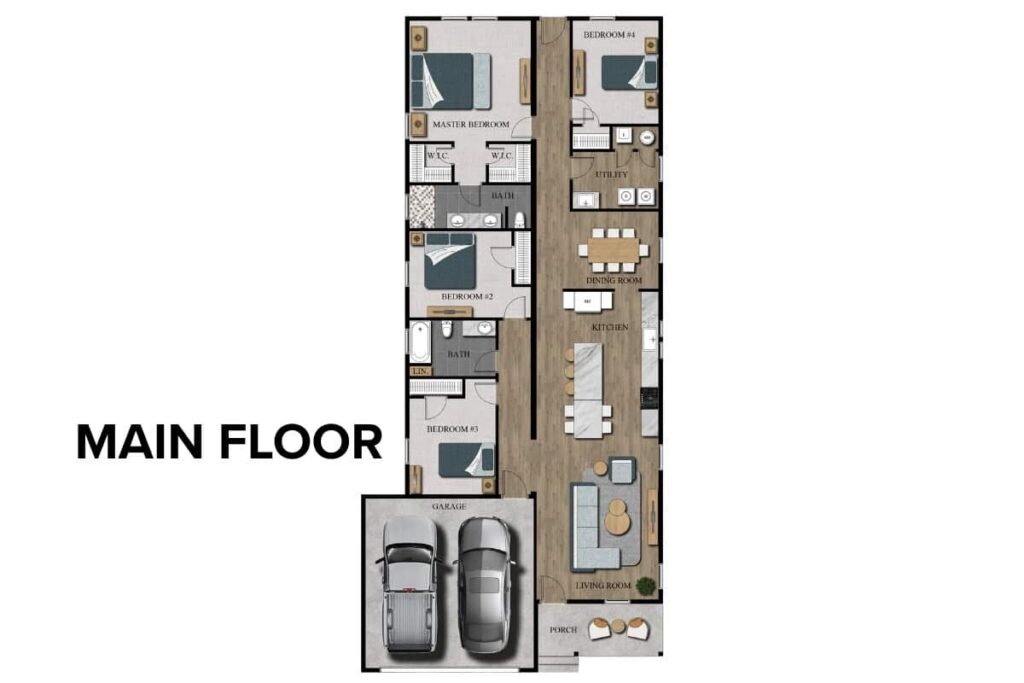 Acacia Floor Plan Layout By Comerio Homes