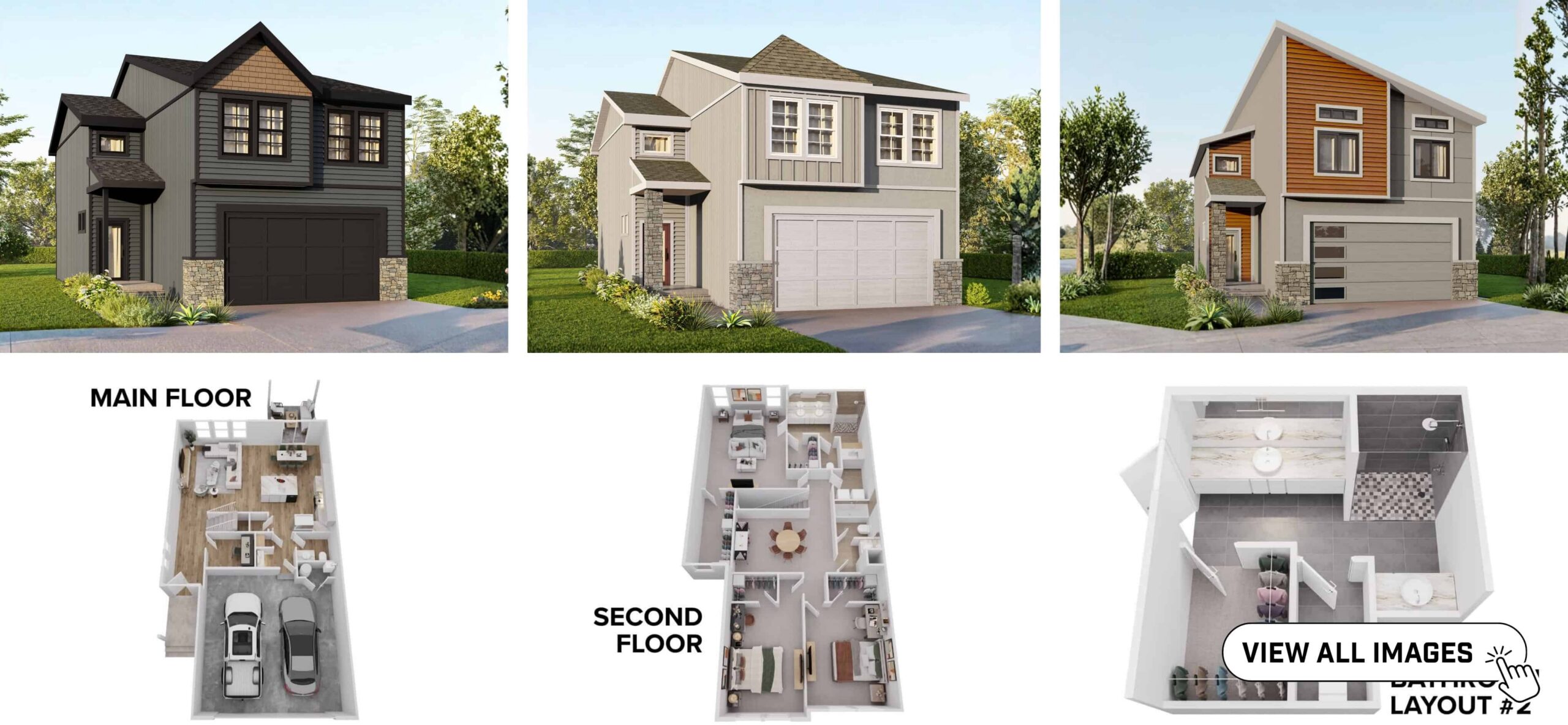 Antonio floor plan cover grid by Comerio Homes