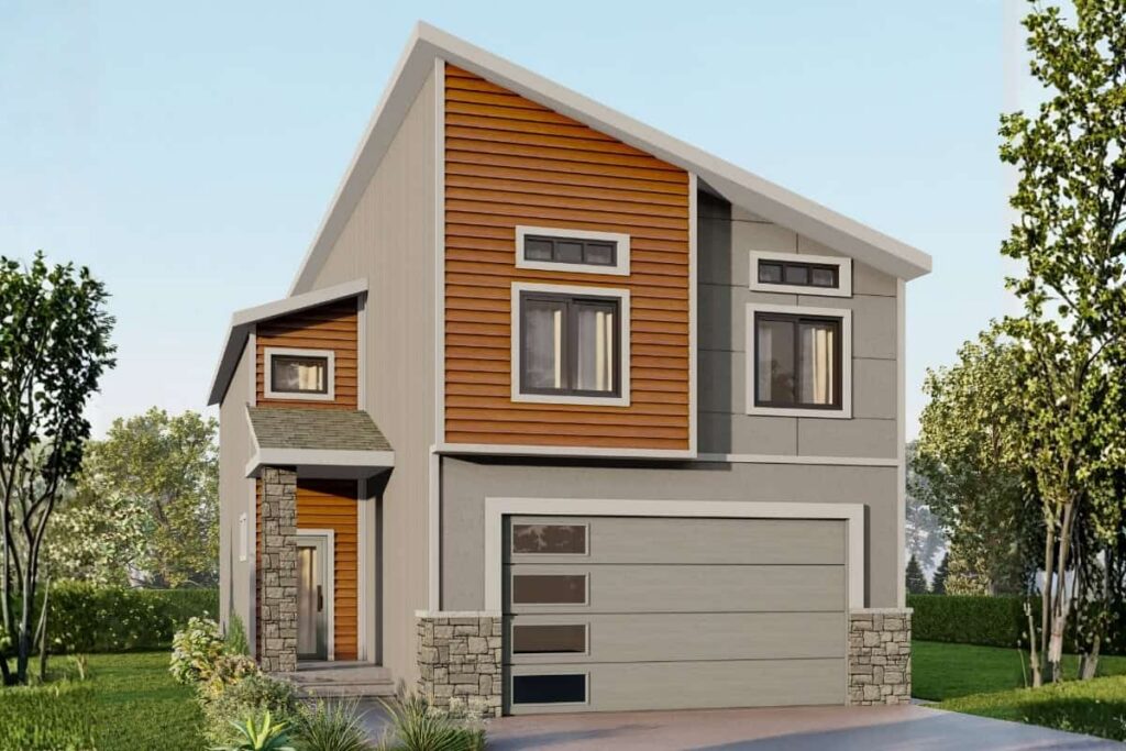 Antonio Exterior Elevation Rendering By Comerio Homes