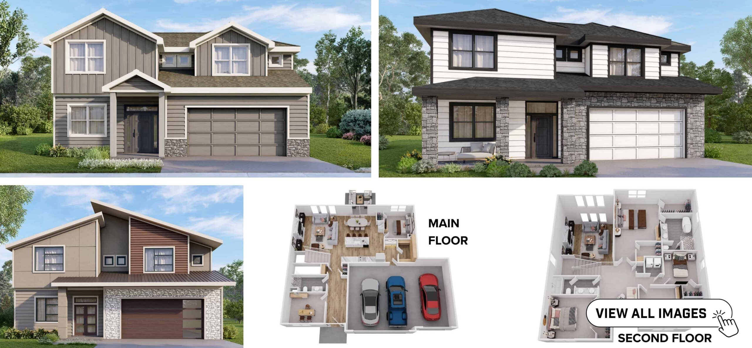 Borrini floor plan cover grid by Comerio Homes
