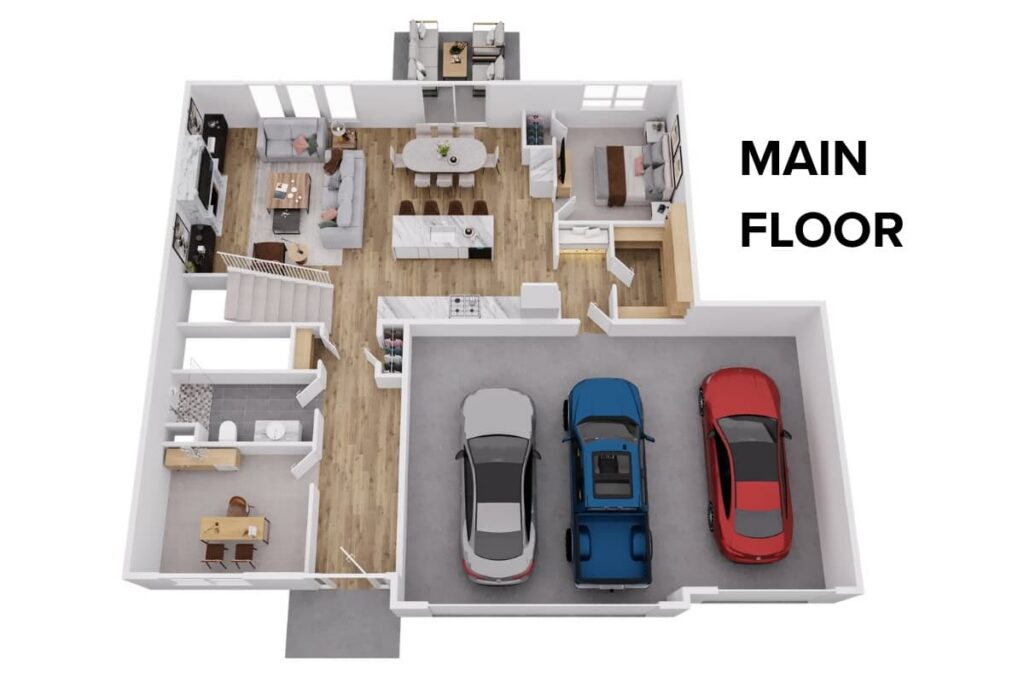 Borrini Floor Plan Layout By Comerio Homes