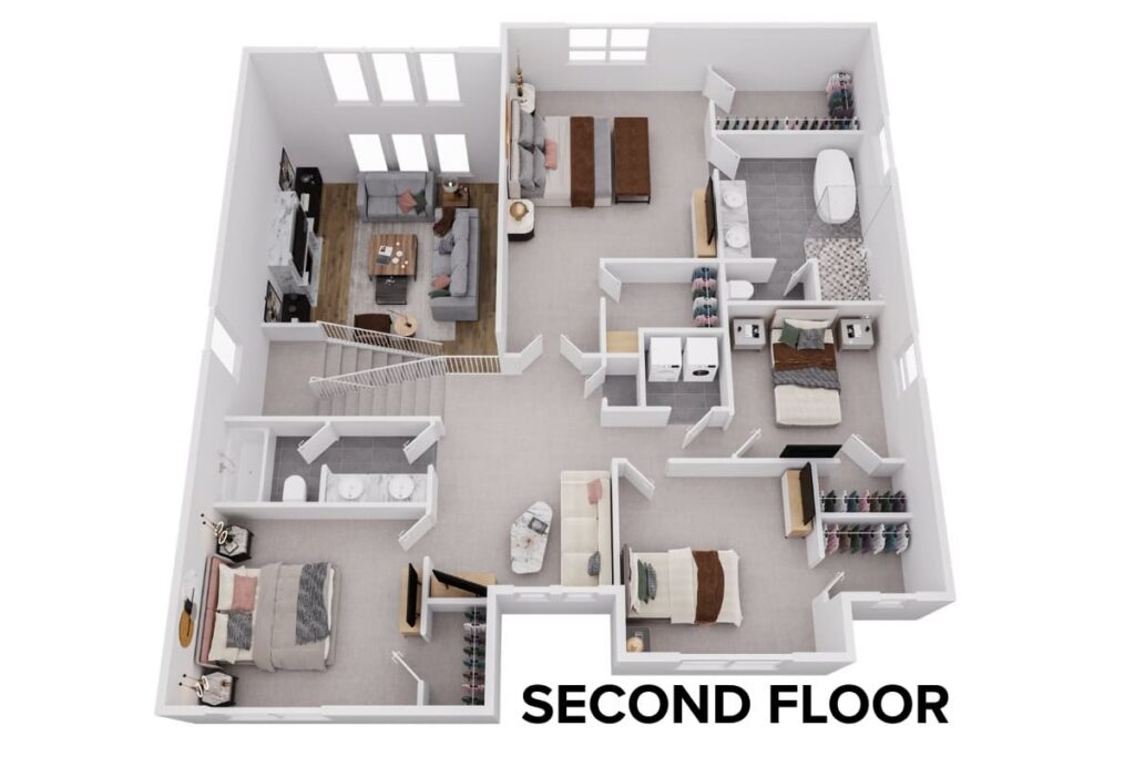 Borrini Floor Plan Layout By Comerio Homes