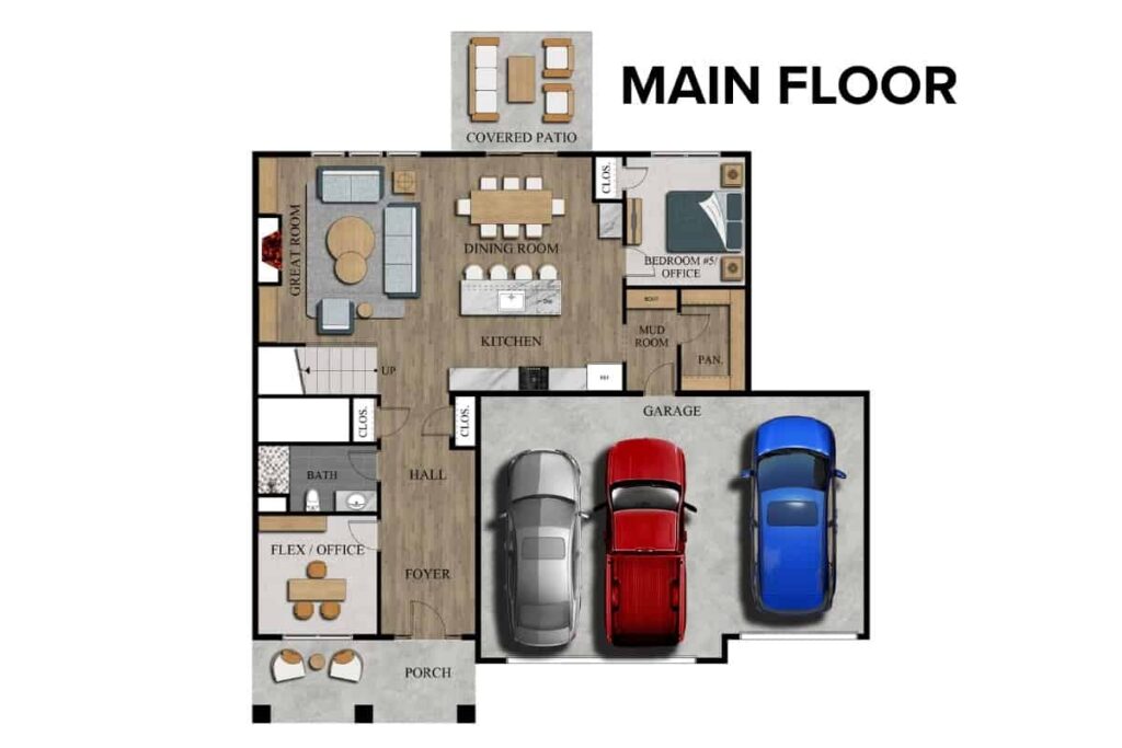 Borrini II Floor Plan Layout By Comerio Homes