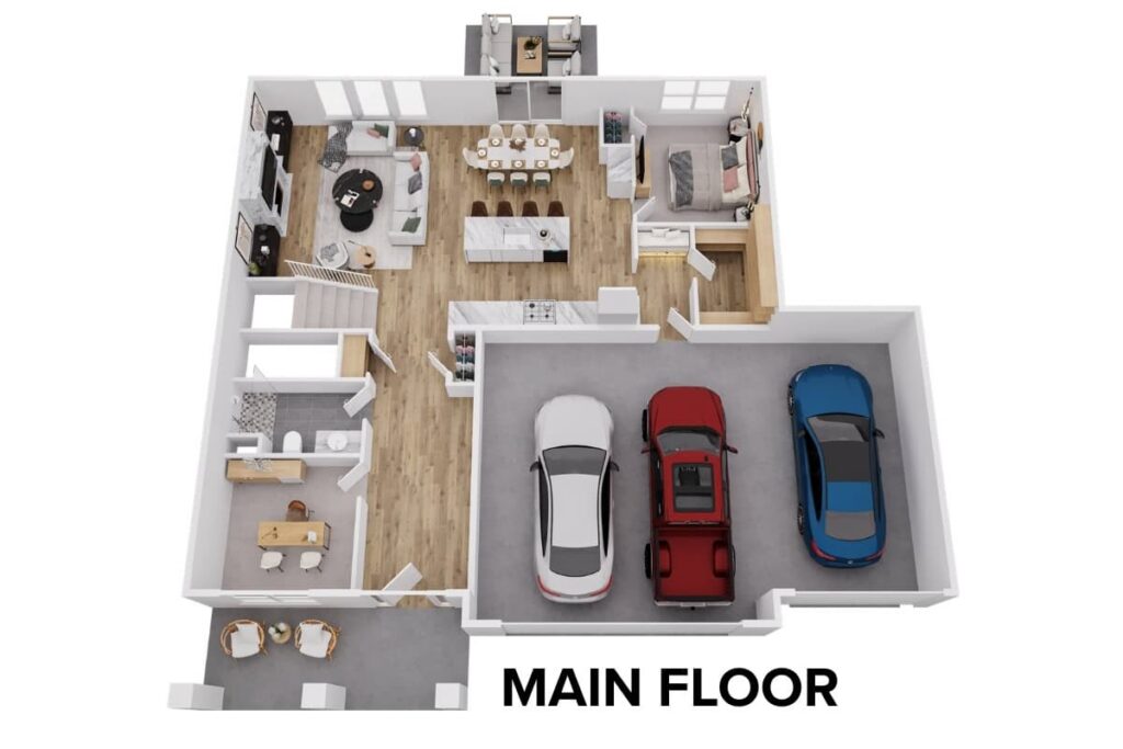 Borrini II Floor Plan Layout By Comerio Homes