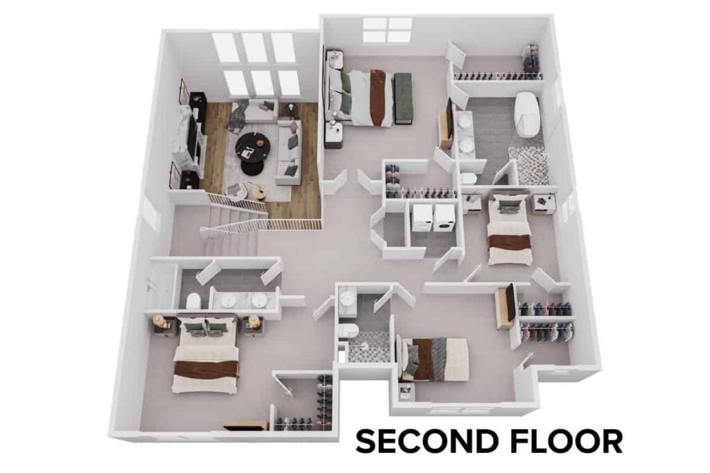 Borrini II Floor Plan Layout By Comerio Homes