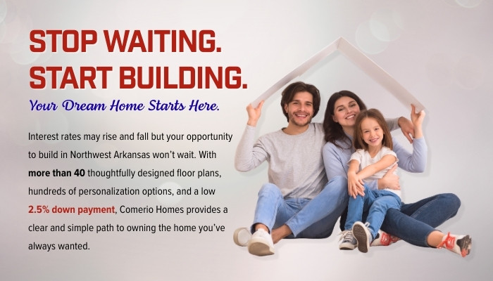 Informational banner of Comerio Homes