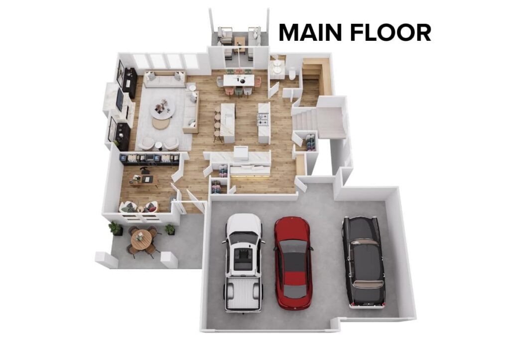 Clara Floor Plan Layout By Comerio Homes