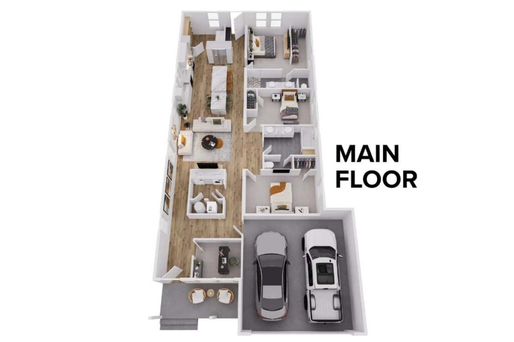 Cypress Floor Plan Layout By Comerio Homes