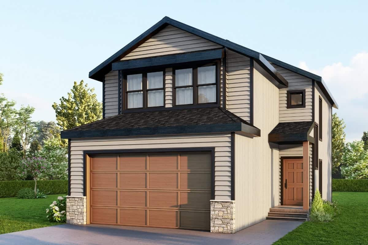 Emilio Exterior Elevation Rendering By Comerio Homes