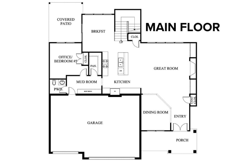 Justina Floor Plan Layout By Comerio Homes