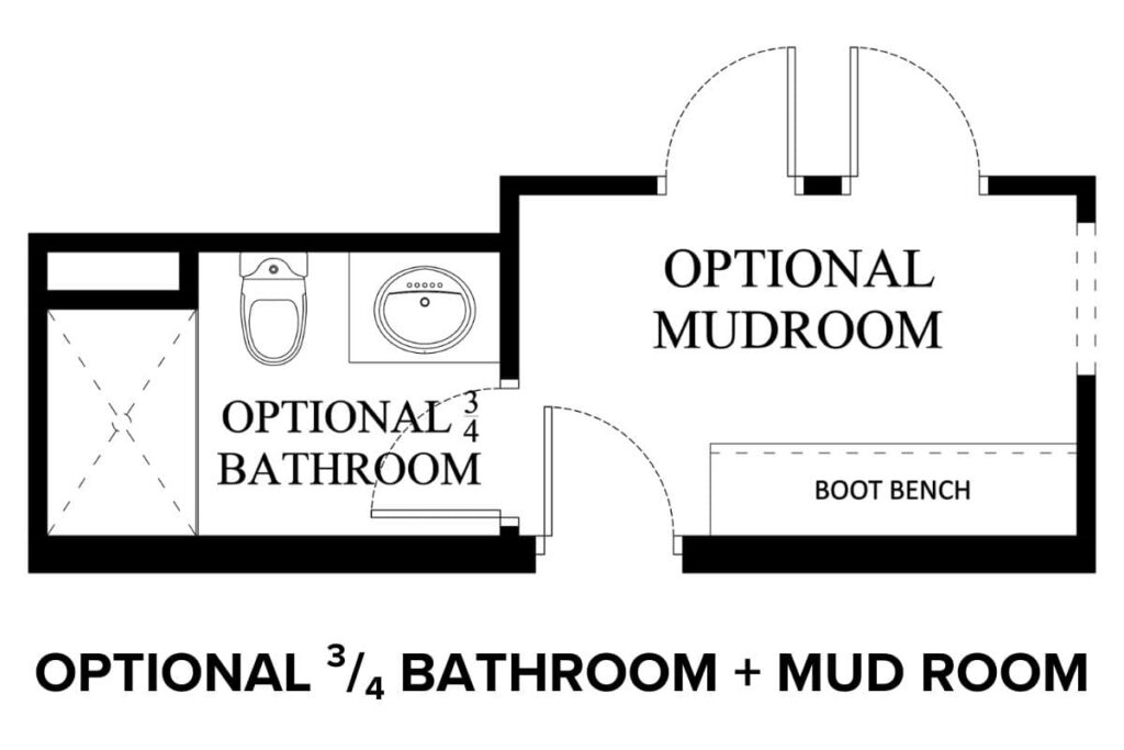Justina Floor Plan Optional Layout By Comerio Homes