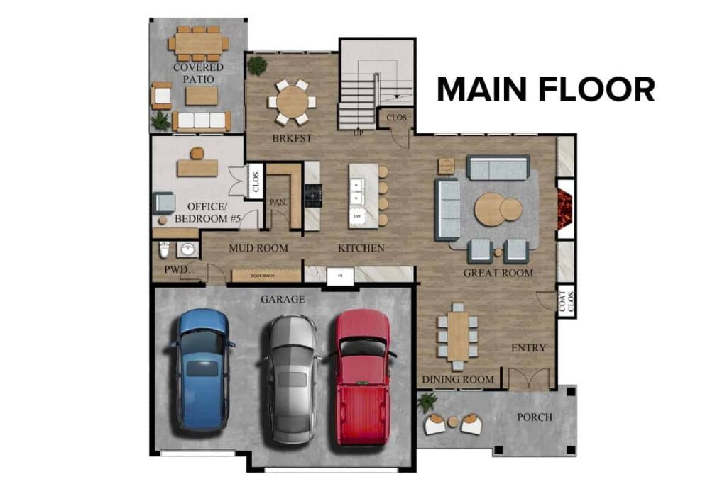 Justina Floor Plan Layout By Comerio Homes