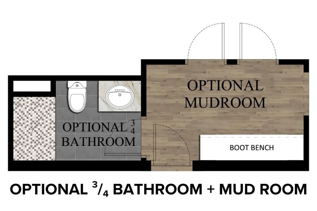 Justina Floor Plan Optional Layout By Comerio Homes