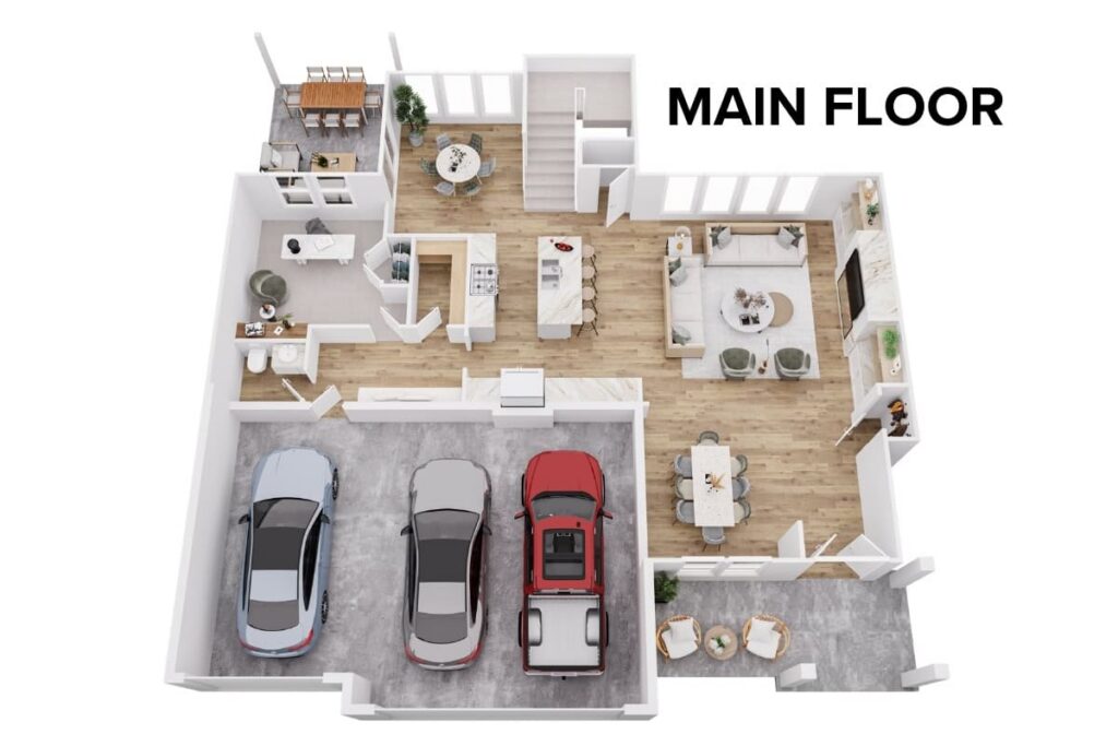 Justina Floor Plan Layout By Comerio Homes