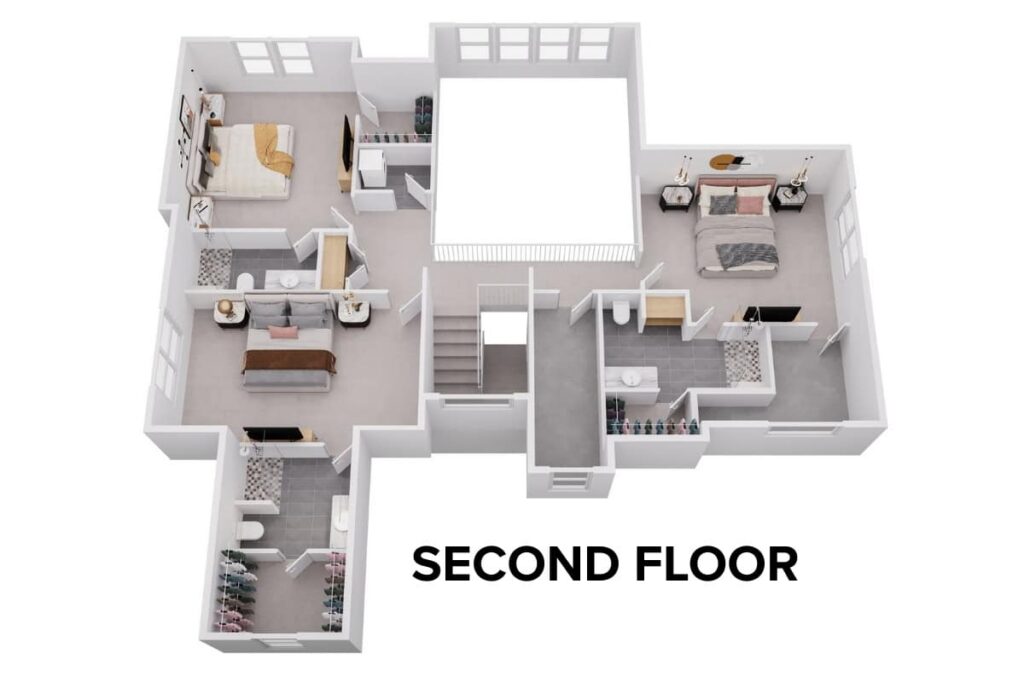 Lago - Side Entry Floor Plan Layout By Comerio Homes