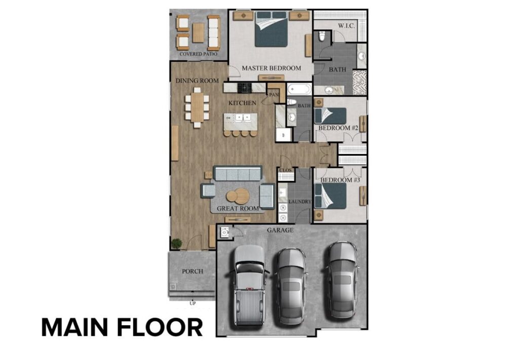 Lena Floor Plan Layout By Comerio Homes