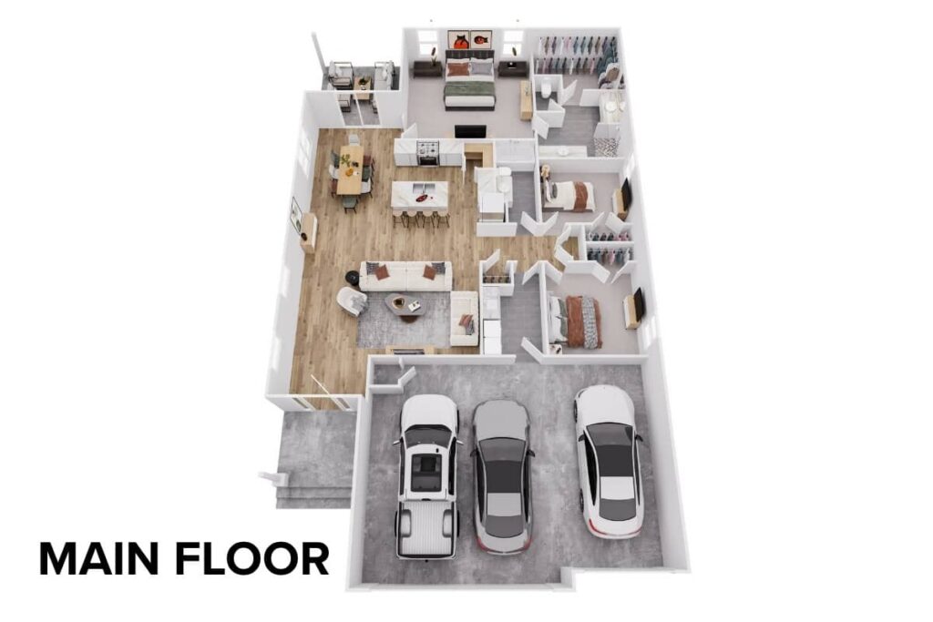 Lena Floor Plan Layout By Comerio Homes