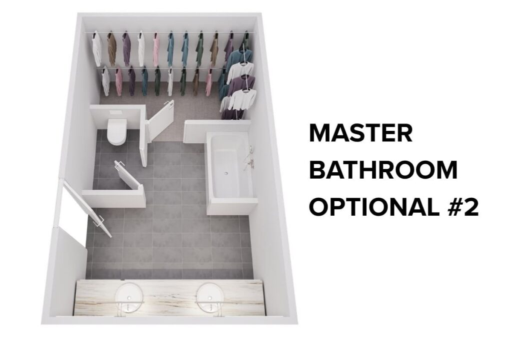 Lena Floor Plan Optional Layout By Comerio Homes
