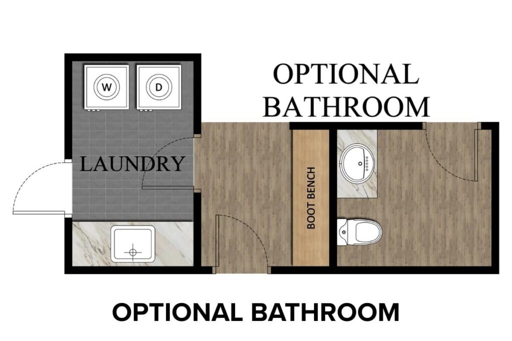 Lombardia Floor Plan Optional Layout By Comerio Homes