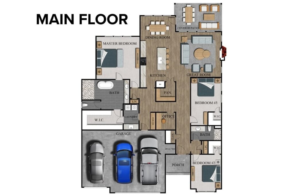 Lombardia Floor Plan Layout By Comerio Homes