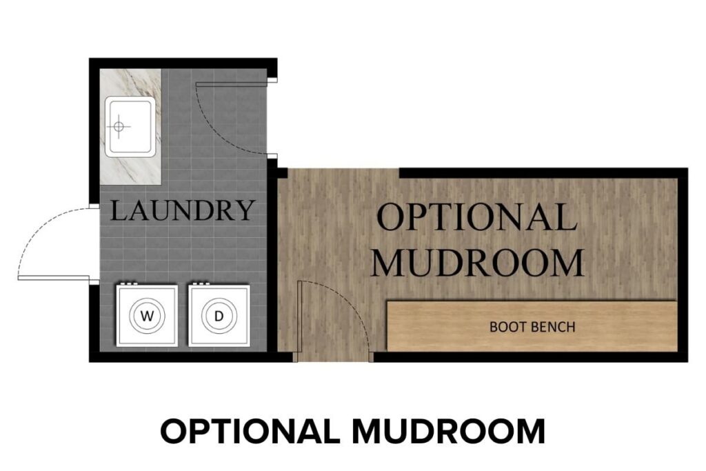 Lombardia Floor Plan Optional Layout By Comerio Homes