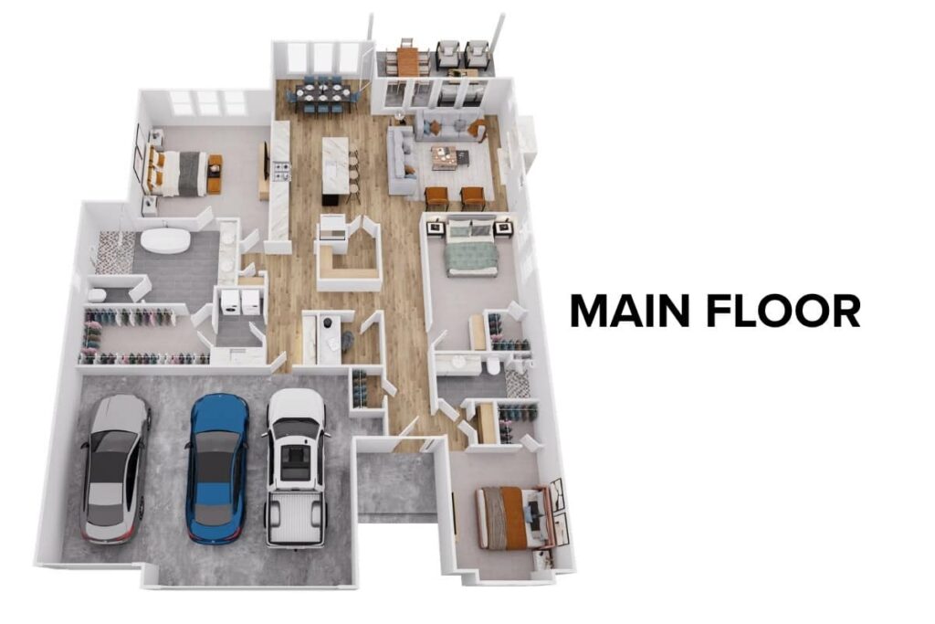 Lombardia Floor Plan Layout By Comerio Homes
