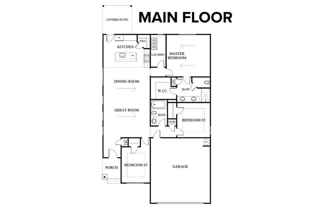 Luto Floor Plan Layout By Comerio Homes