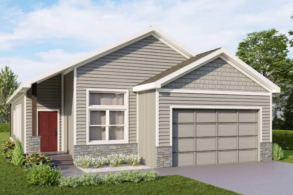 Luto Exterior Elevation Rendering By Comerio Homes
