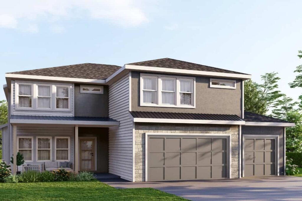 Maria Exterior Elevation Rendering By Comerio Homes