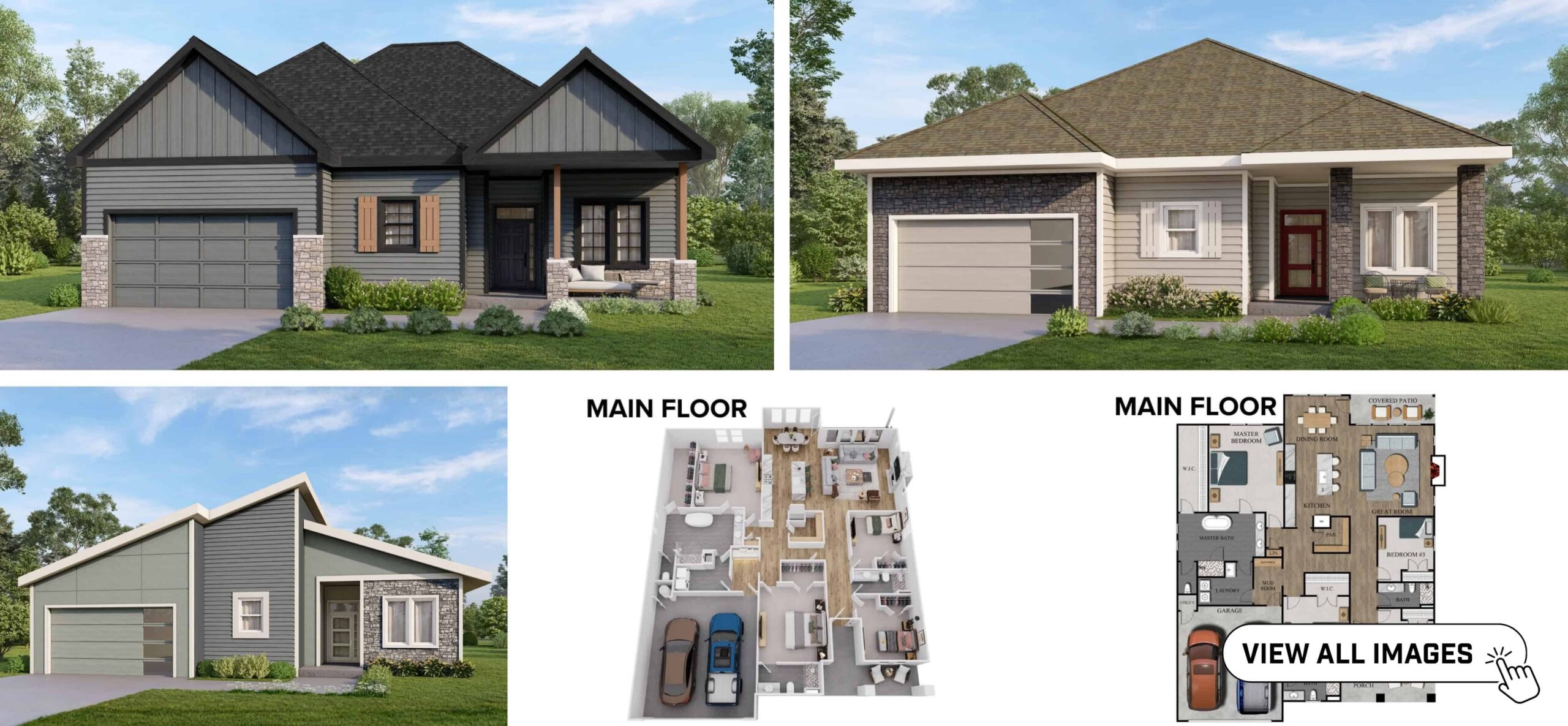 Matilda Expanded floor plan cover grid by Comerio Homes