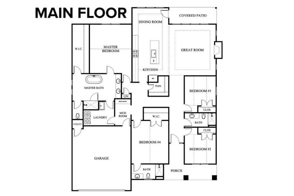 Matilda Expanded Floor Plan Layout By Comerio Homes
