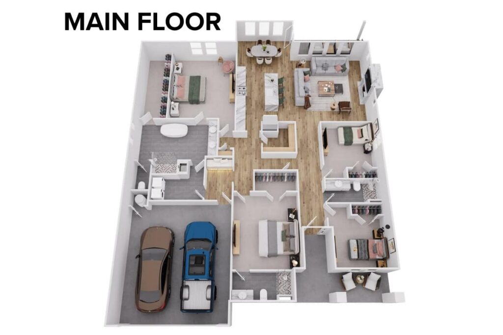 Matilda Expanded Floor Plan Layout By Comerio Homes