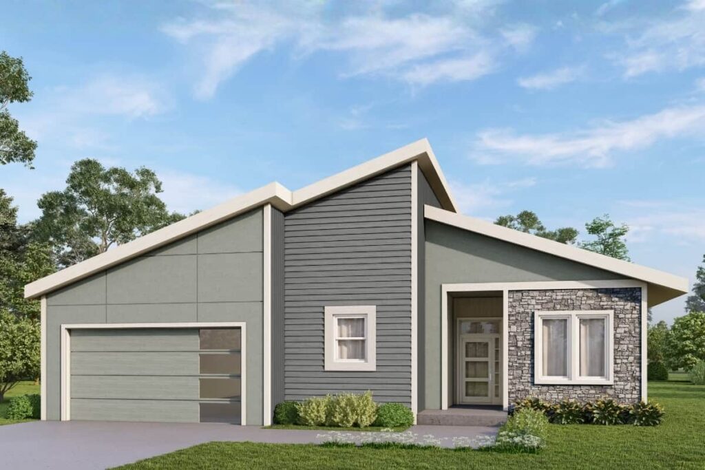 Matilda Expanded Exterior Elevation Rendering By Comerio Homes