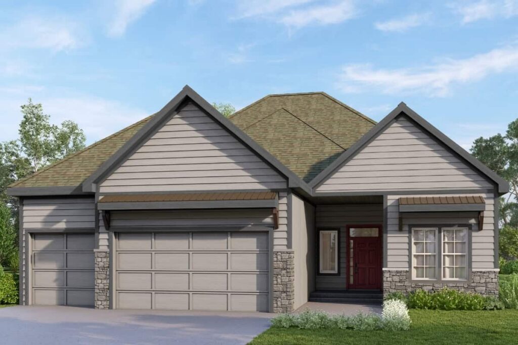 Matilda Exterior Elevation Rendering By Comerio Homes