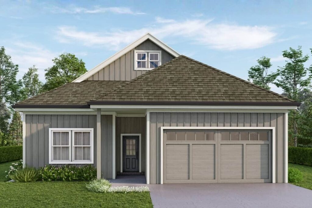 Mezo Exterior Elevation Rendering By Comerio Homes