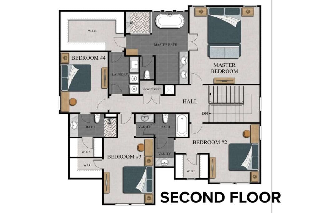 Milano Floor Plan Layout By Comerio Homes