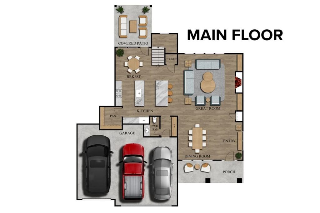 Monroe Floor Plan Layout By Comerio Homes