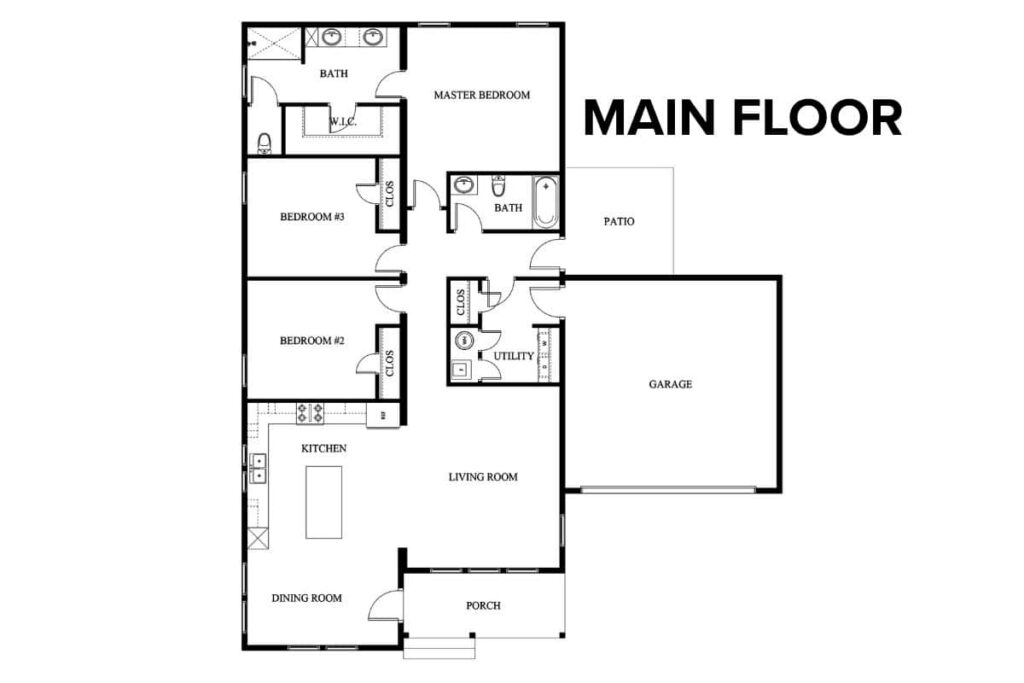 Myrtle Floor Plan Layout By Comerio Homes