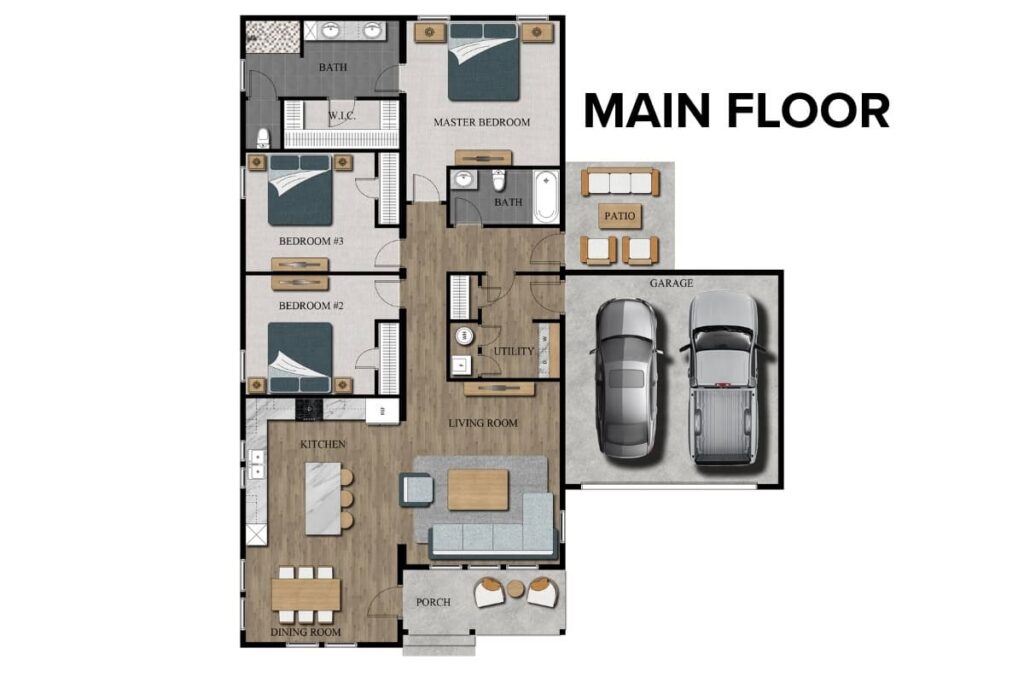 Myrtle Floor Plan Layout By Comerio Homes