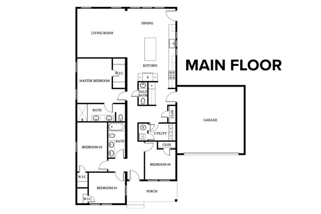 Olive Floor Plan Layout By Comerio Homes