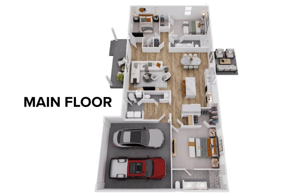 Palm Floor Plan Layout By Comerio Homes