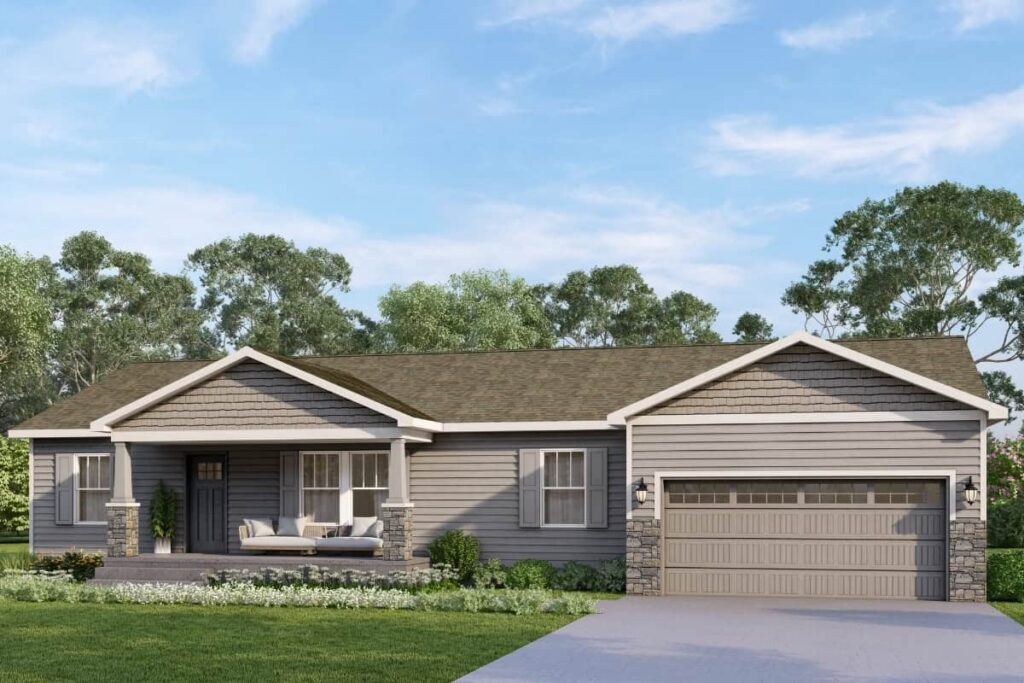 Palm Exterior Elevation Rendering By Comerio Homes