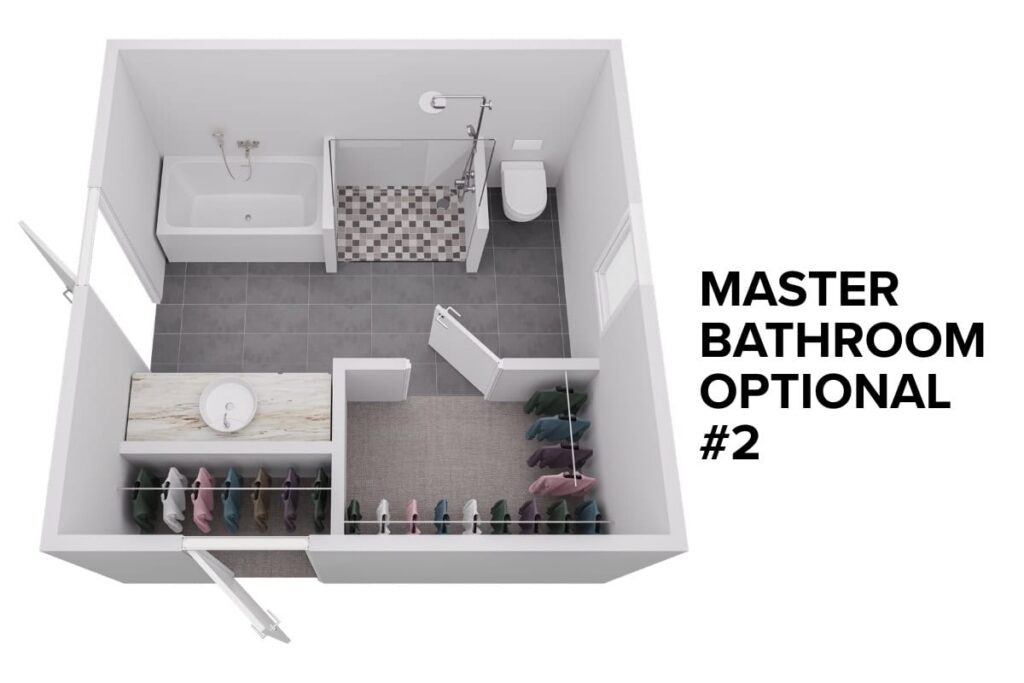 Paolo Floor Plan Optional Layout By Comerio Homes