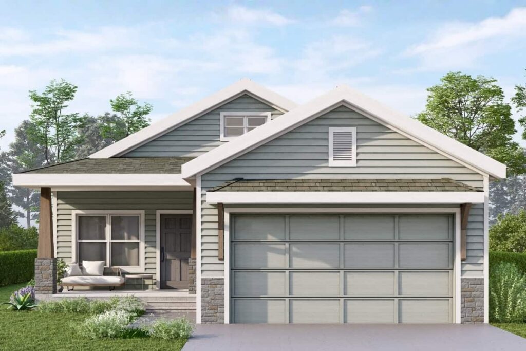 Paolo Exterior Elevation Rendering By Comerio Homes