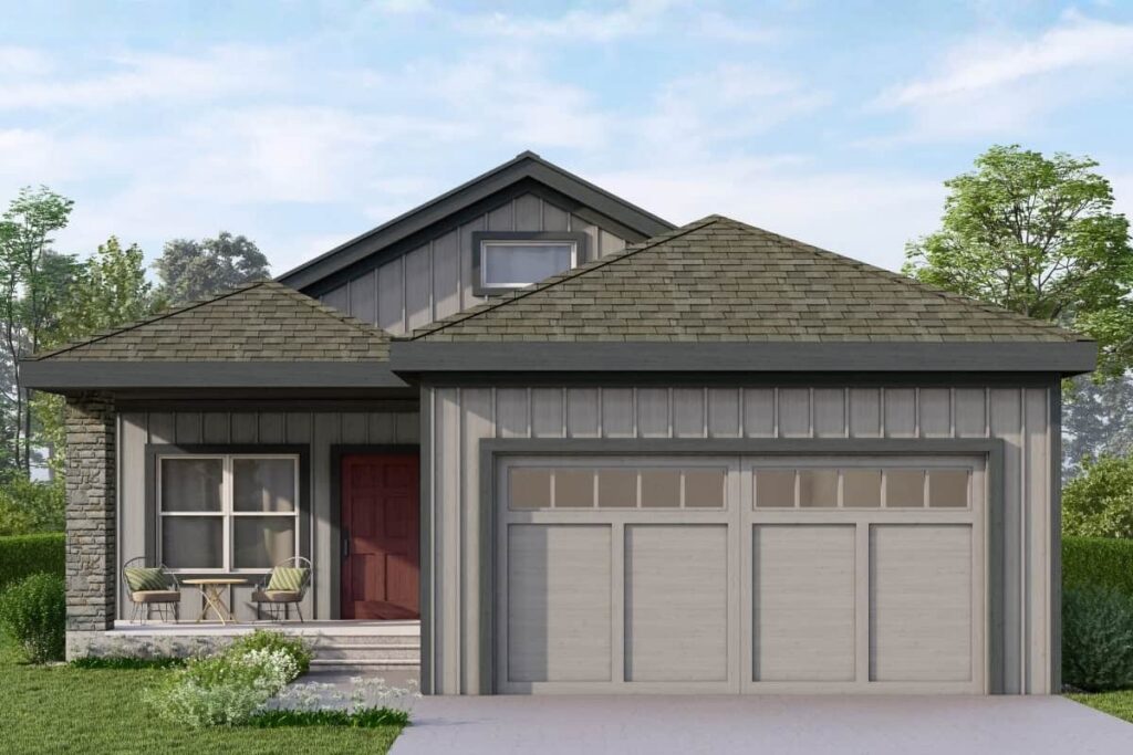 Paolo Exterior Elevation Rendering By Comerio Homes