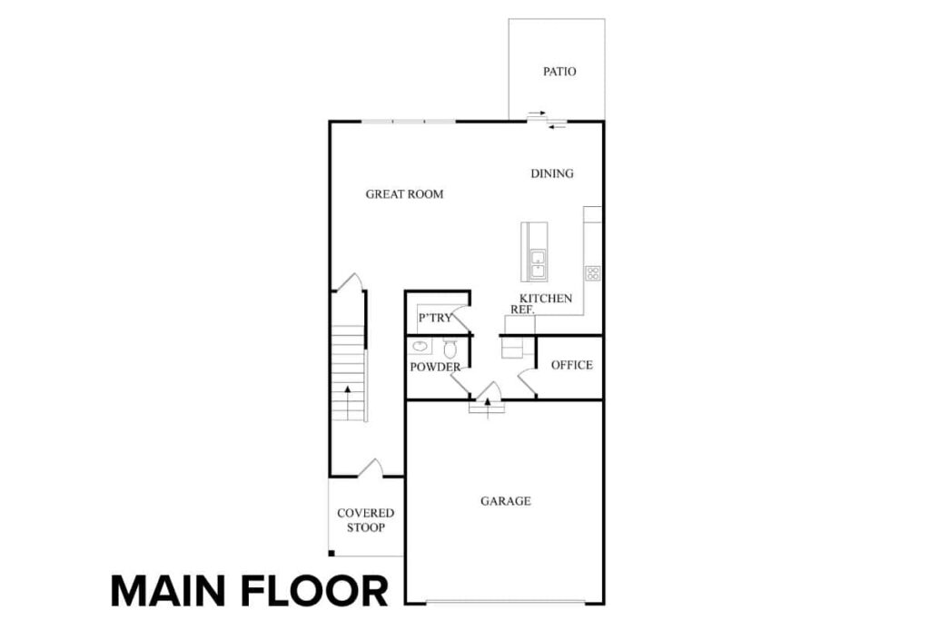 Pietro Floor Plan Layout By Comerio Homes