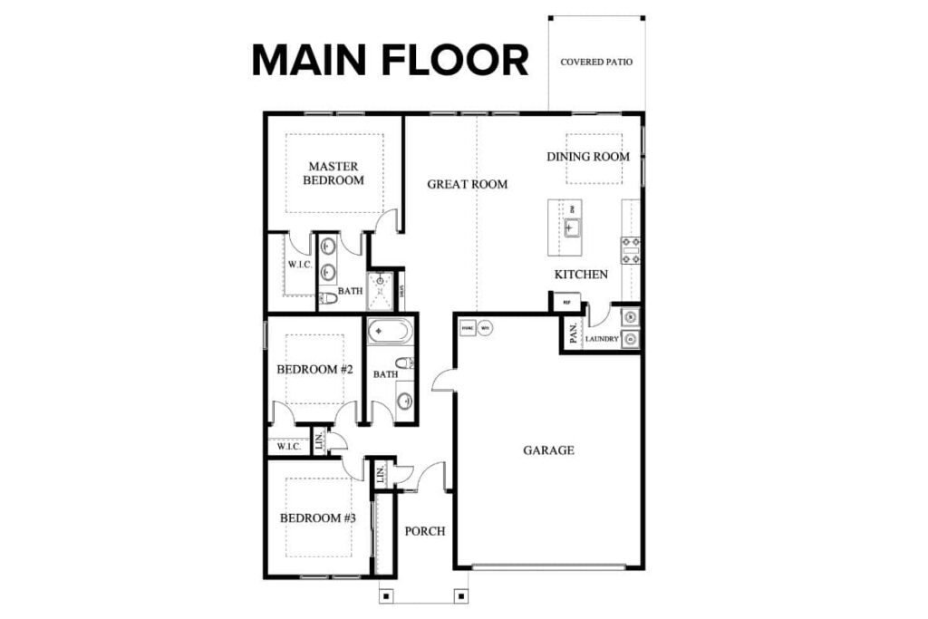 Renaldo Floor Plan Layout By Comerio Homes
