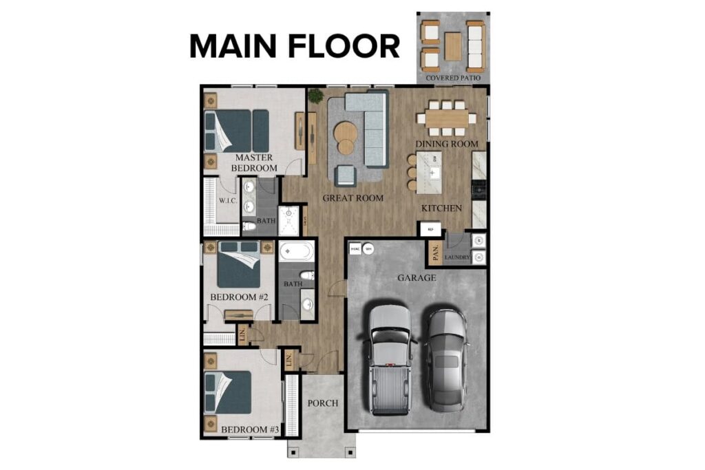 Renaldo Floor Plan Layout By Comerio Homes