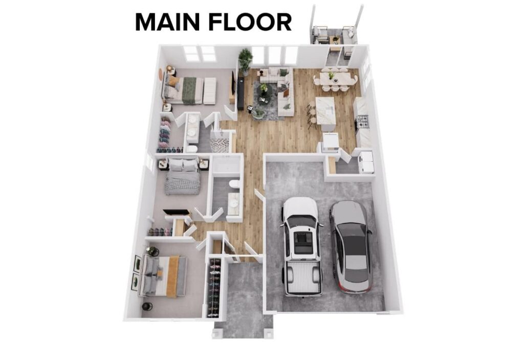 Renaldo Floor Plan Layout By Comerio Homes