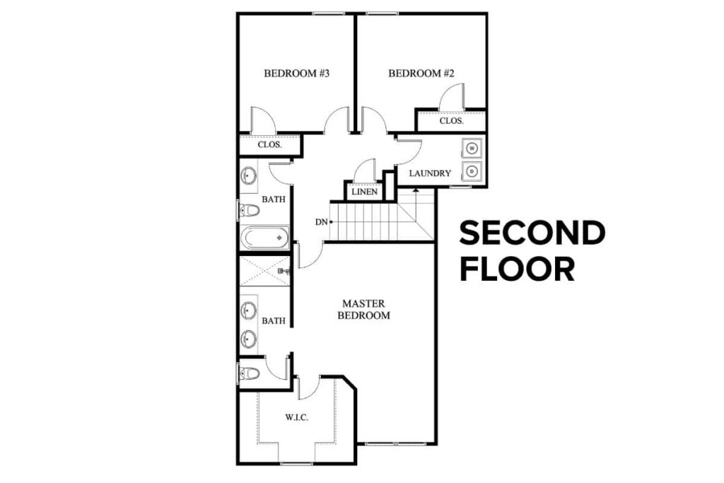 Rockville SF Floor Plan Layout By Comerio Homes